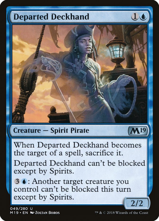 Departed Deckhand [Core Set 2019] | GrognardGamesBatavia