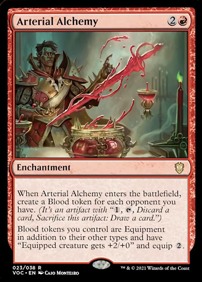 Arterial Alchemy [Innistrad: Crimson Vow Commander] | GrognardGamesBatavia