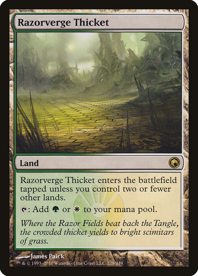 Razorverge Thicket [Scars of Mirrodin] | GrognardGamesBatavia