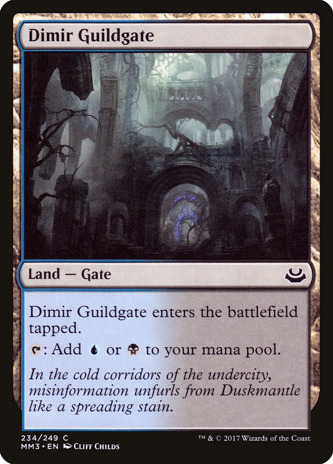 Dimir Guildgate [Modern Masters 2017] | GrognardGamesBatavia