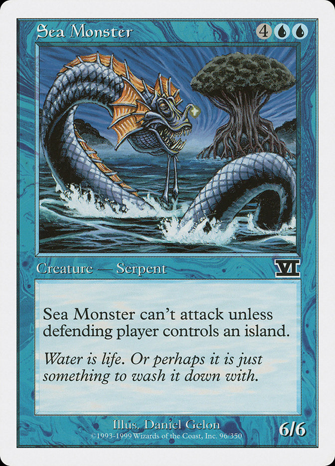 Sea Monster [Classic Sixth Edition] | GrognardGamesBatavia