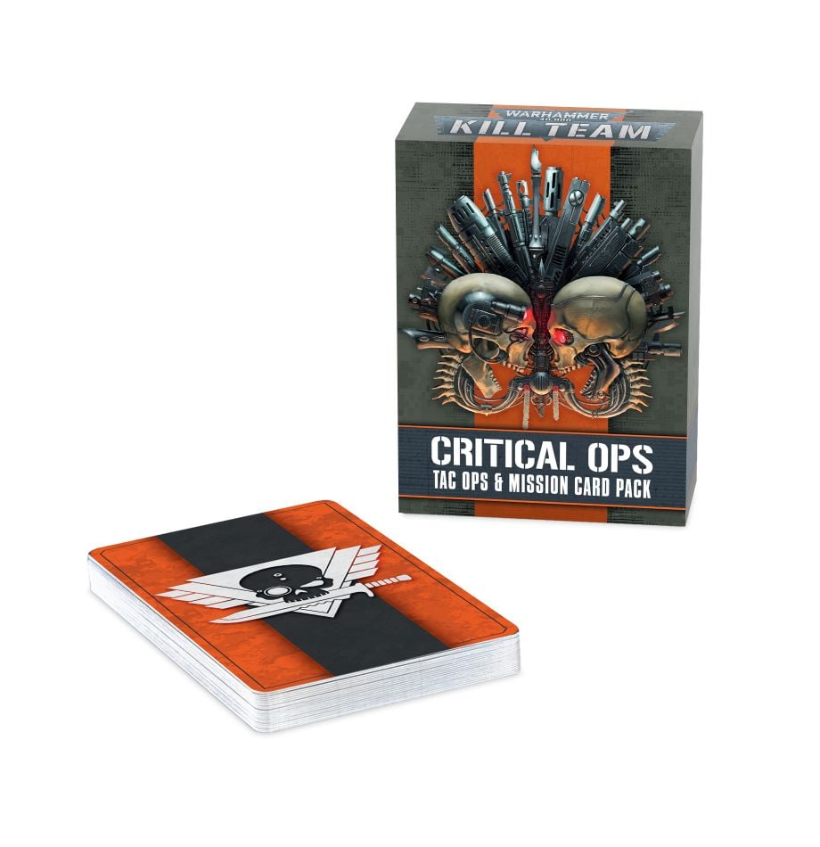Kill Team: Critical Ops - Tac Ops & Mission Card Pack | GrognardGamesBatavia