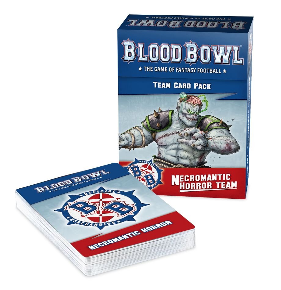 Blood Bowl Necromantic Horror Team Cards | GrognardGamesBatavia