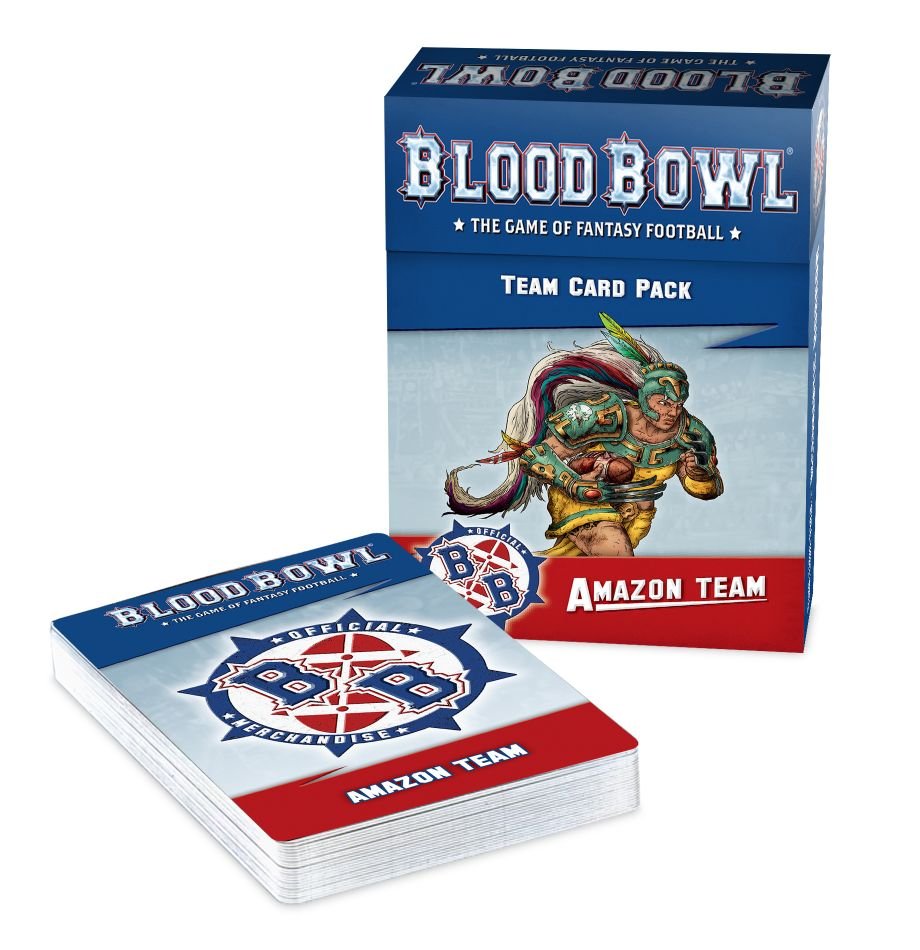 Blood Bowl Amazon Team Card Pack | GrognardGamesBatavia