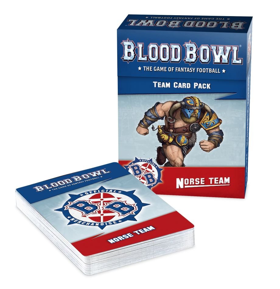 Blood Bowl Norse Team Card Pack | GrognardGamesBatavia