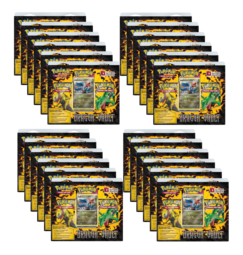 Dragon Vault - 3-Pack Blister Case | GrognardGamesBatavia