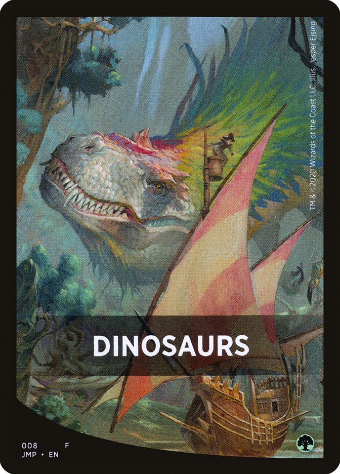 Dinosaurs Theme Card [Jumpstart Front Cards] | GrognardGamesBatavia