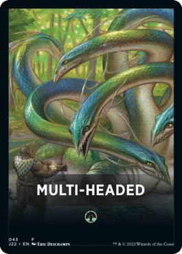 Multi-Headed Theme Card [Jumpstart 2022 Front Cards] | GrognardGamesBatavia