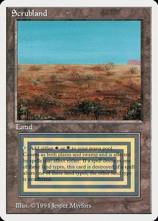 Scrubland [Summer Magic / Edgar] | GrognardGamesBatavia