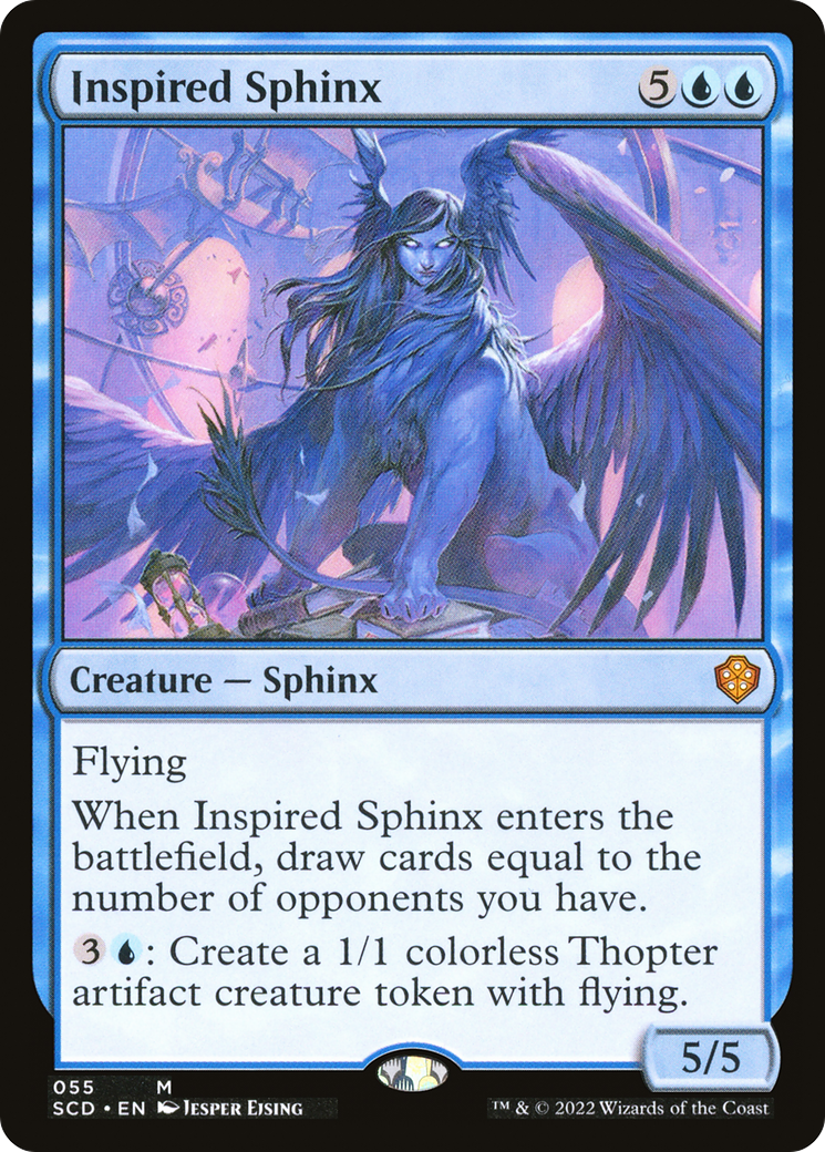 Inspired Sphinx [Starter Commander Decks] | GrognardGamesBatavia