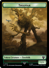 Treefolk // Food Token [The Lord of the Rings: Tales of Middle-Earth Commander Tokens] | GrognardGamesBatavia