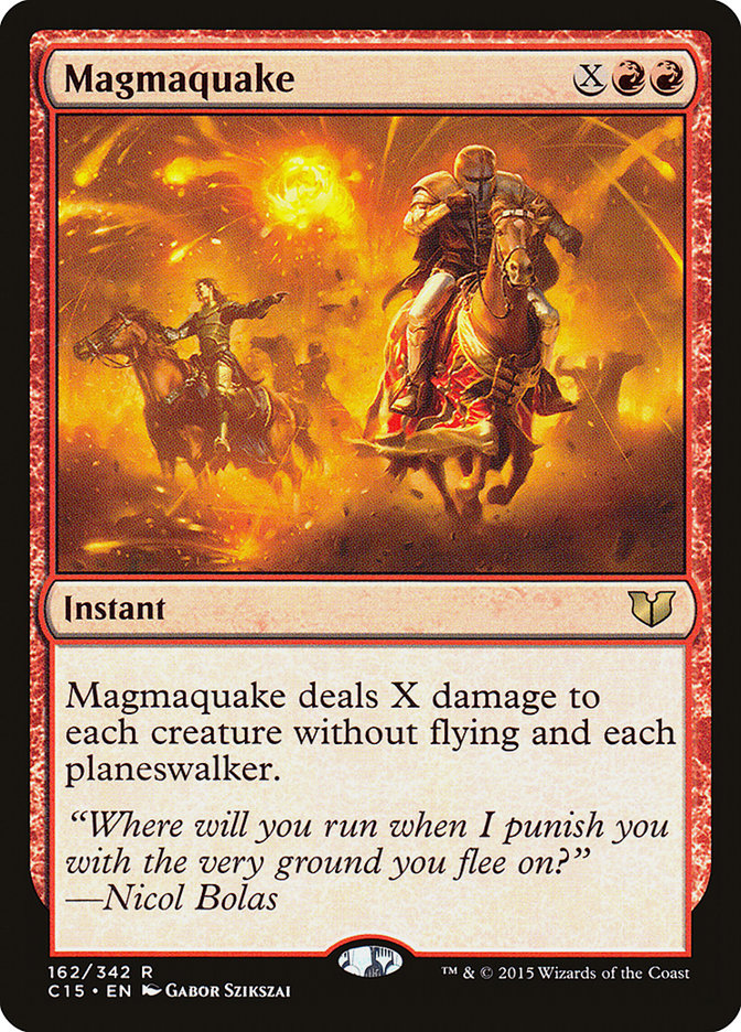 Magmaquake [Commander 2015] | GrognardGamesBatavia