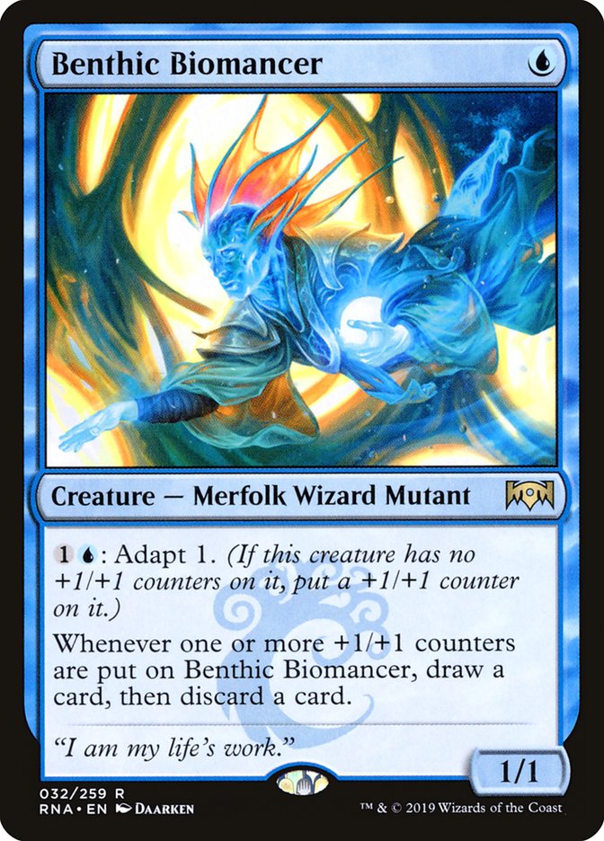 Benthic Biomancer [Ravnica Allegiance] | GrognardGamesBatavia