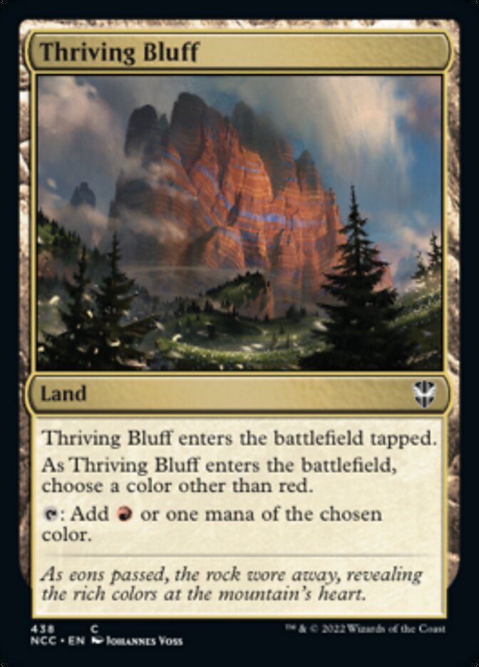 Thriving Bluff [Streets of New Capenna Commander] | GrognardGamesBatavia