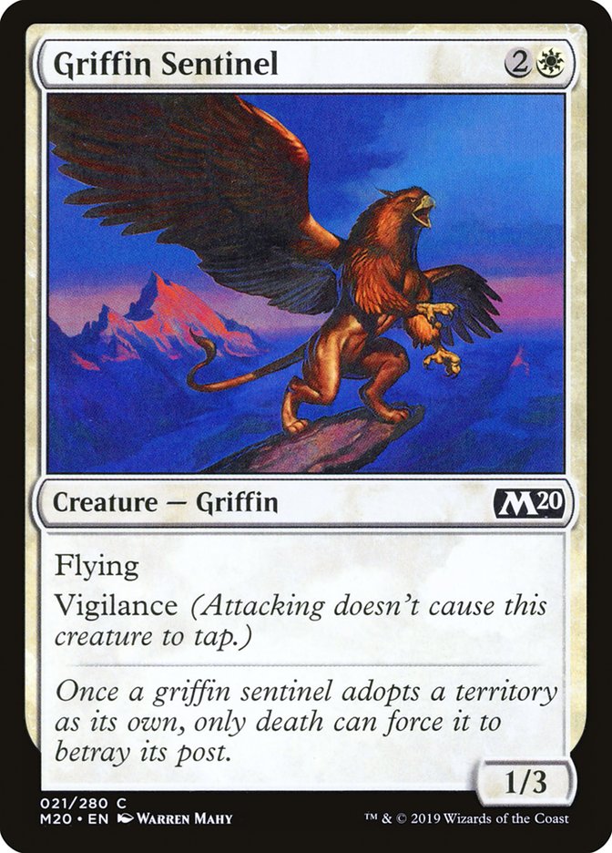 Griffin Sentinel [Core Set 2020] | GrognardGamesBatavia