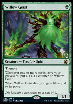 Willow Geist (Promo Pack) [Innistrad: Midnight Hunt Promos] | GrognardGamesBatavia