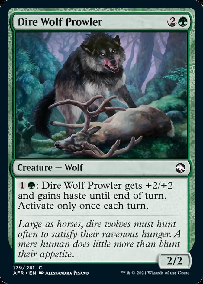 Dire Wolf Prowler [Dungeons & Dragons: Adventures in the Forgotten Realms] | GrognardGamesBatavia