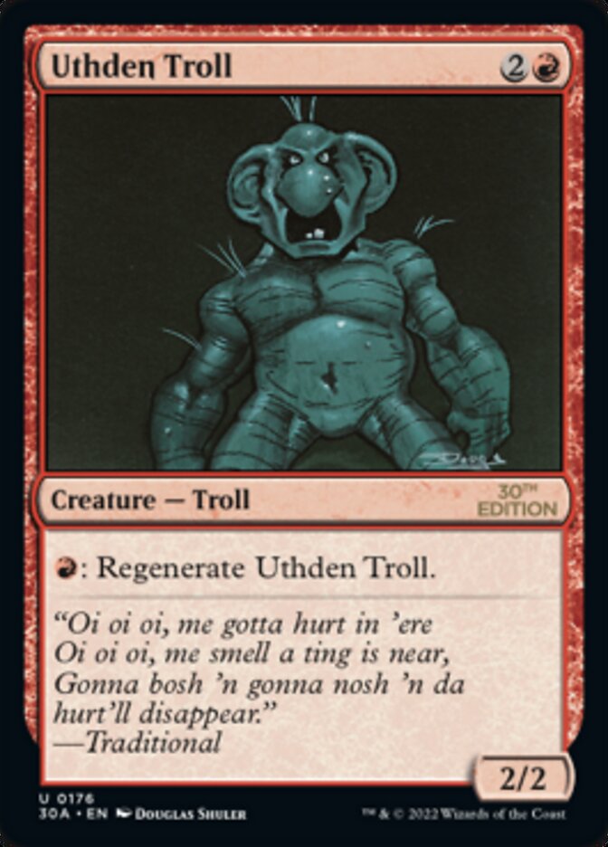 Uthden Troll [30th Anniversary Edition] | GrognardGamesBatavia