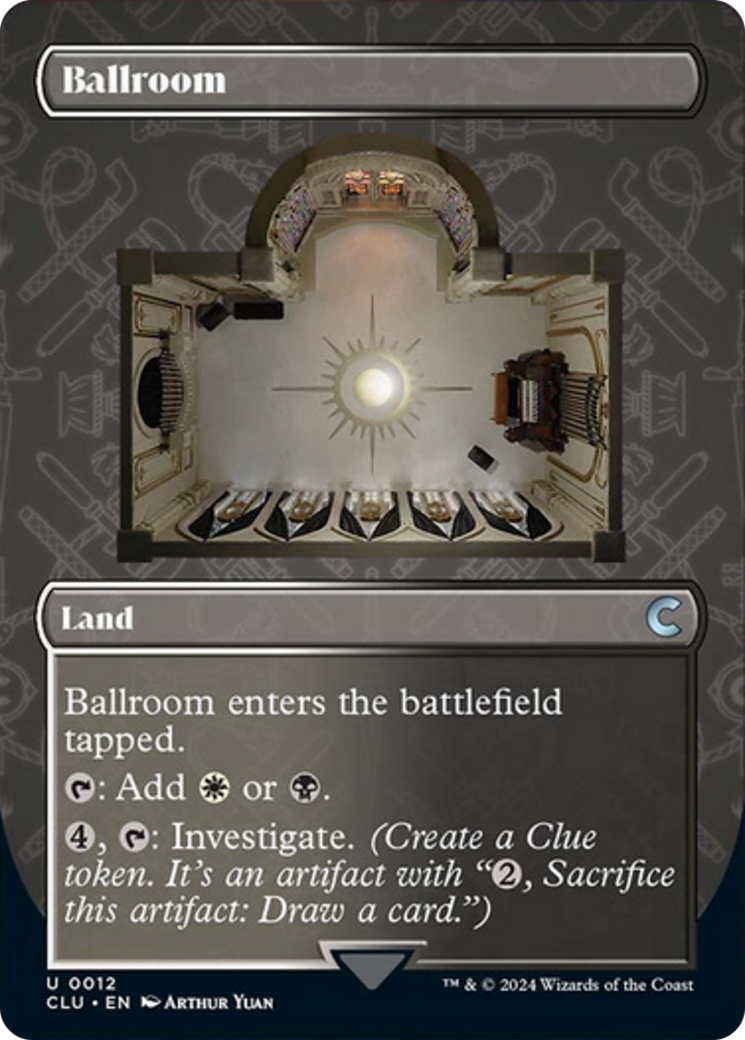 Ballroom (Borderless) [Ravnica: Clue Edition] | GrognardGamesBatavia