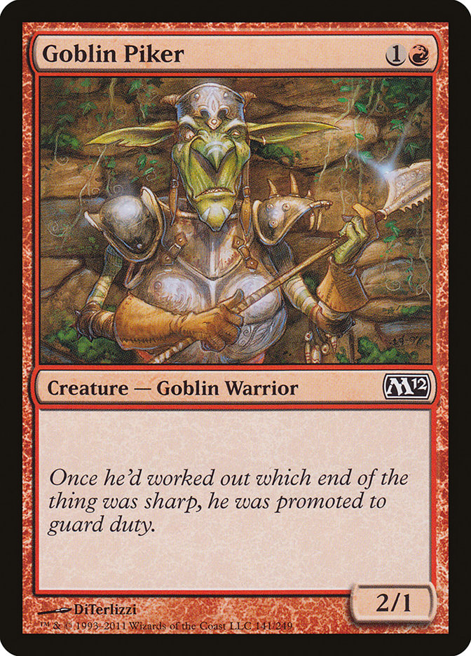 Goblin Piker [Magic 2012] | GrognardGamesBatavia