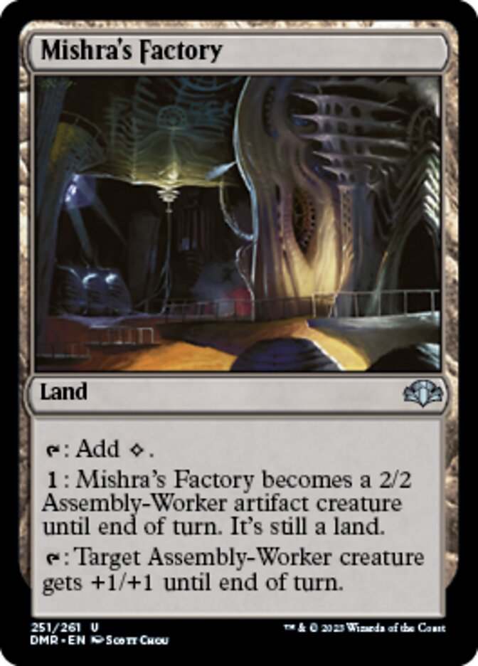 Mishra's Factory [Dominaria Remastered] | GrognardGamesBatavia