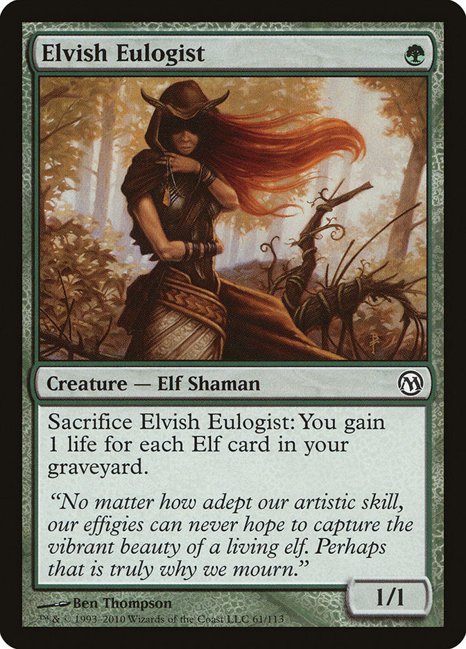 Elvish Eulogist [Duels of the Planeswalkers] | GrognardGamesBatavia