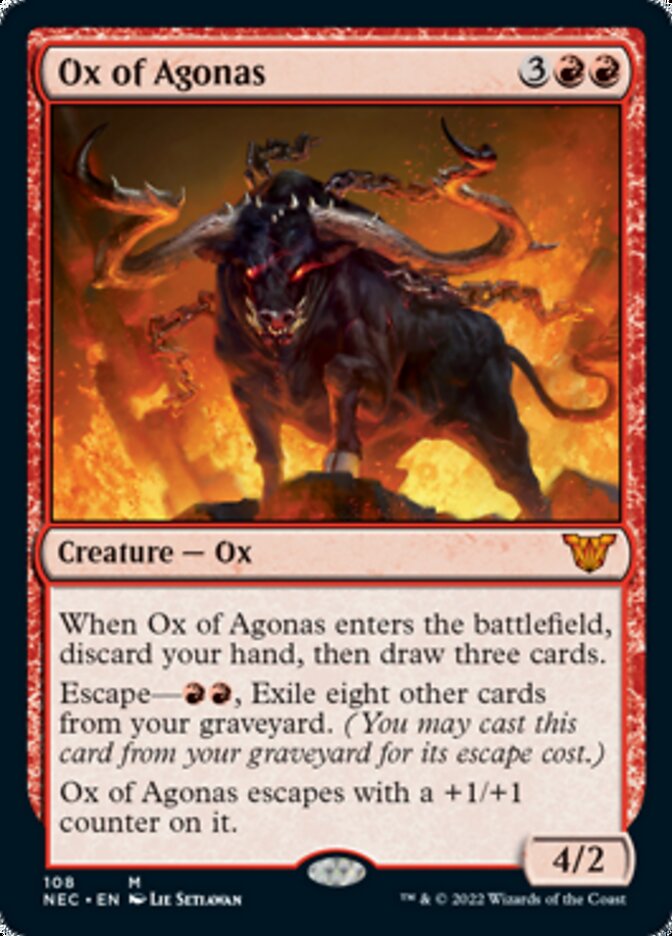 Ox of Agonas [Kamigawa: Neon Dynasty Commander] | GrognardGamesBatavia