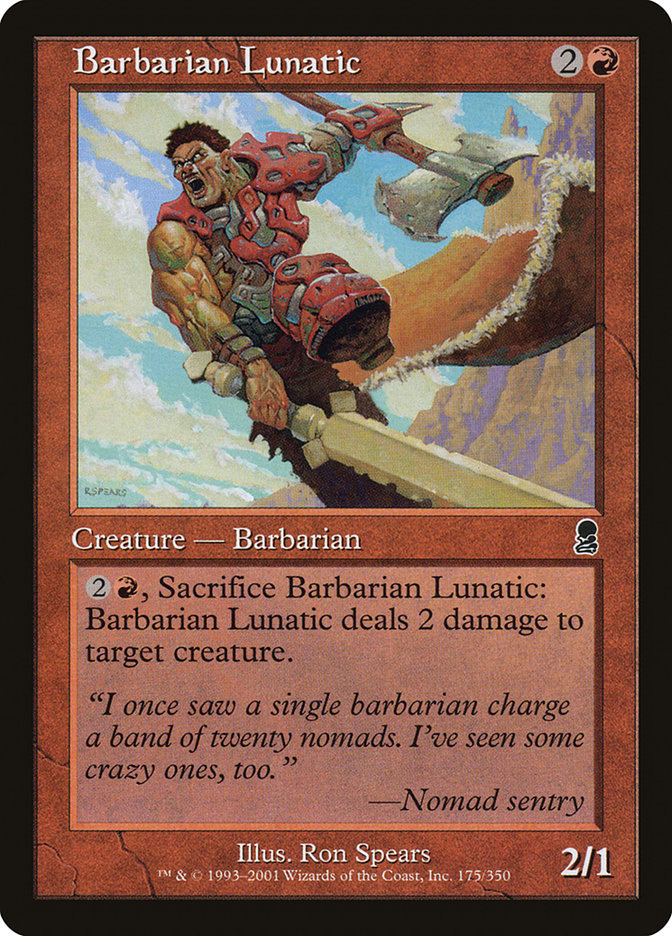 Barbarian Lunatic [Odyssey] | GrognardGamesBatavia