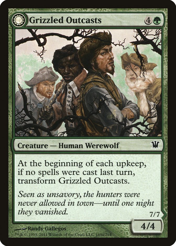 Grizzled Outcasts // Krallenhorde Wantons [Innistrad] | GrognardGamesBatavia