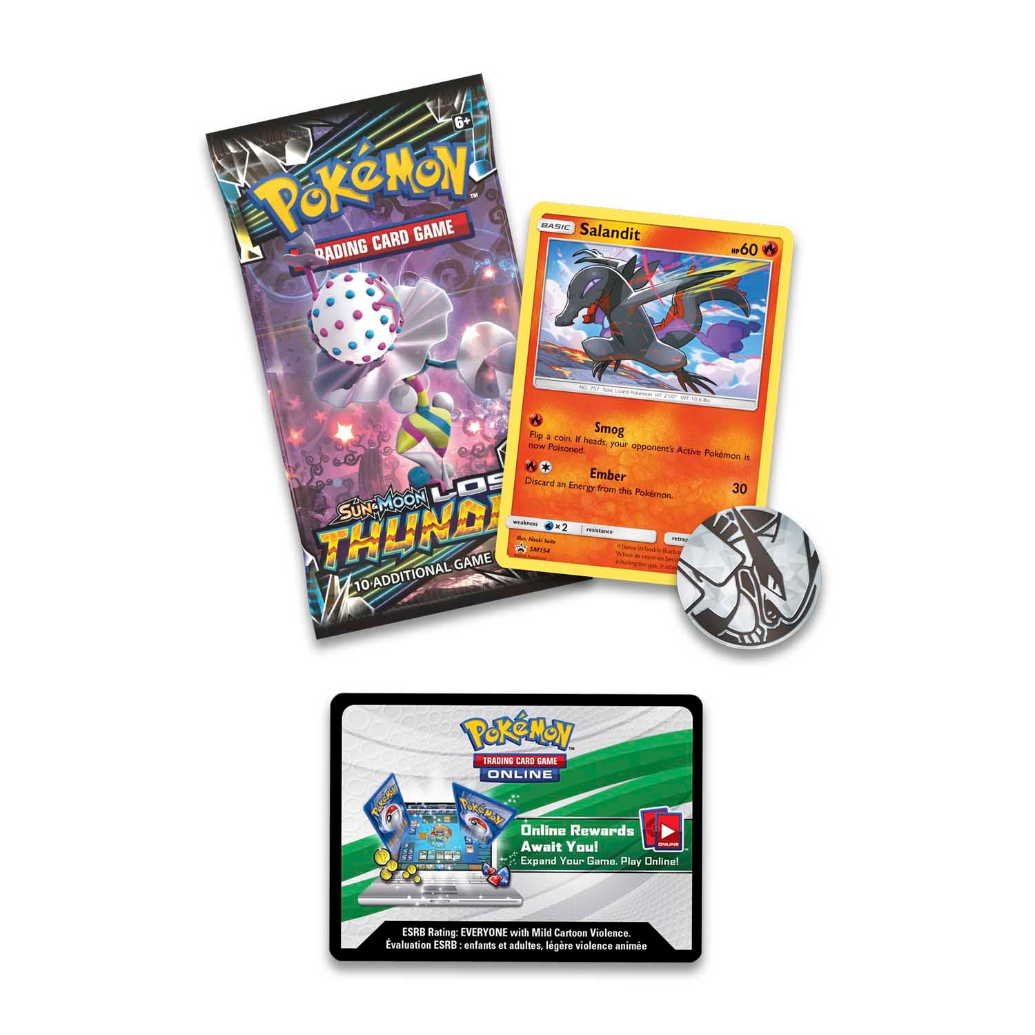 Sun & Moon: Lost Thunder - Single Pack Blister (Salandit) | GrognardGamesBatavia