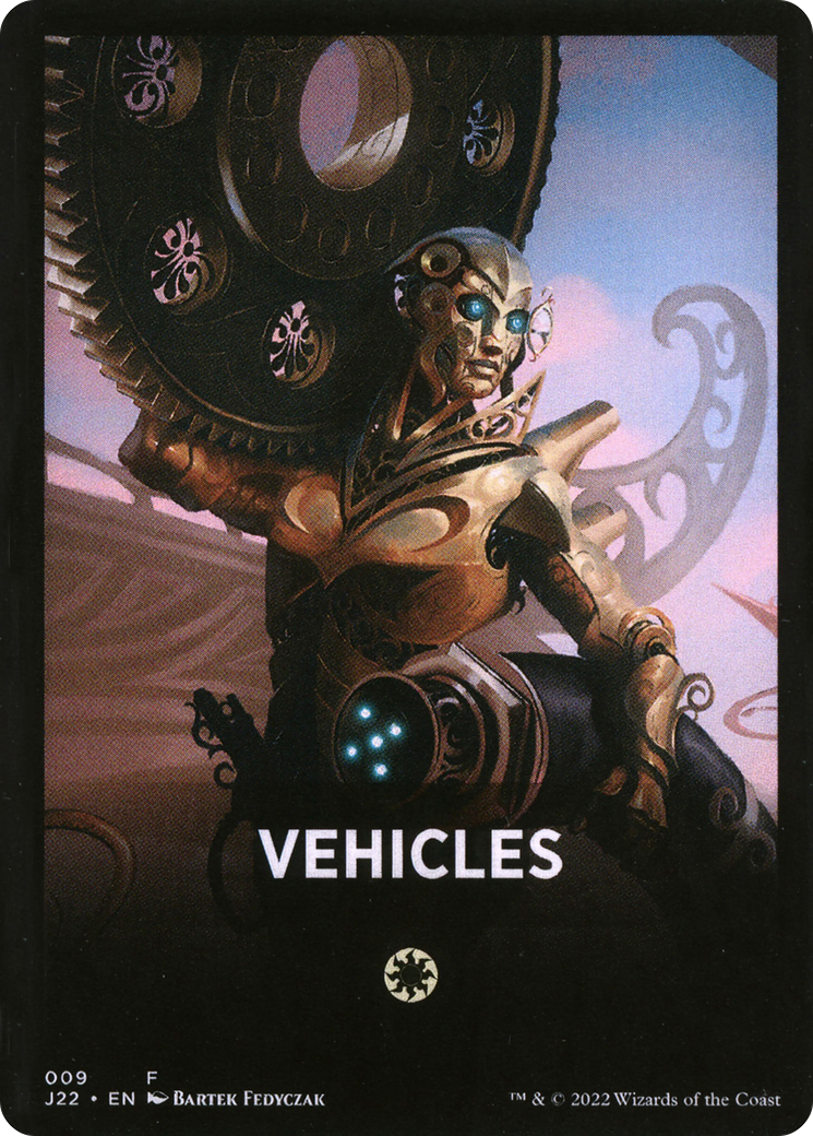 Vehicles Theme Card [Jumpstart 2022 Front Cards] | GrognardGamesBatavia