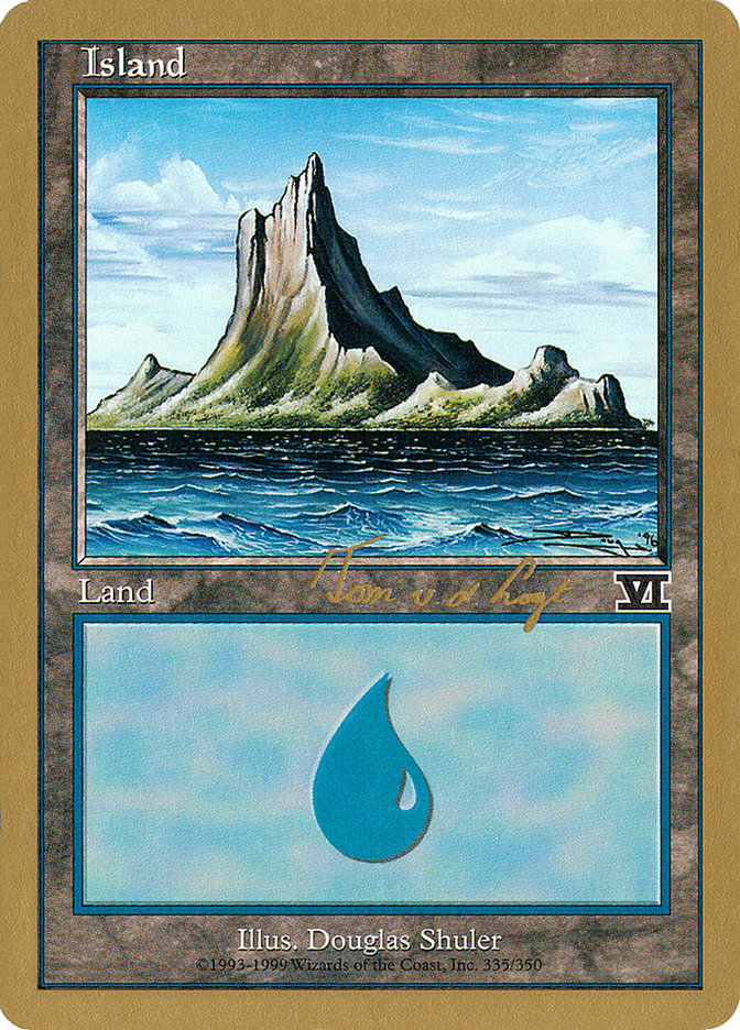 Island (tvdl335) (Tom van de Logt) [World Championship Decks 2000] | GrognardGamesBatavia