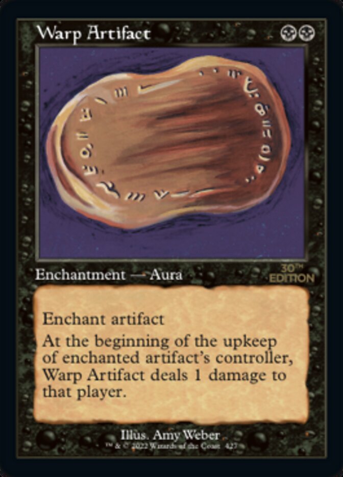 Warp Artifact (Retro) [30th Anniversary Edition] | GrognardGamesBatavia