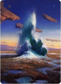 Flooded Strand Art Card [Zendikar Rising Art Series] | GrognardGamesBatavia