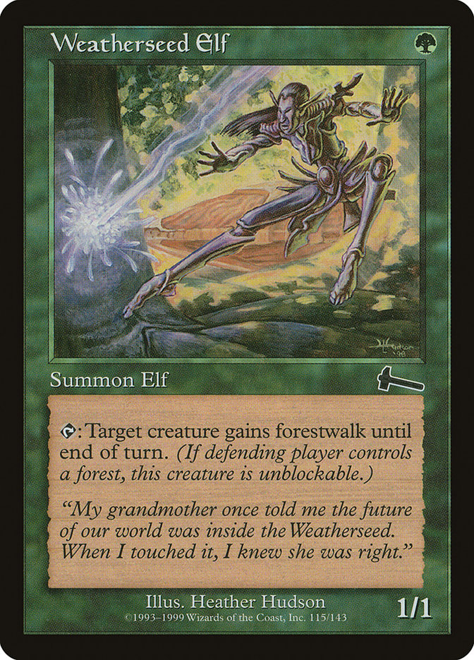 Weatherseed Elf [Urza's Legacy] | GrognardGamesBatavia