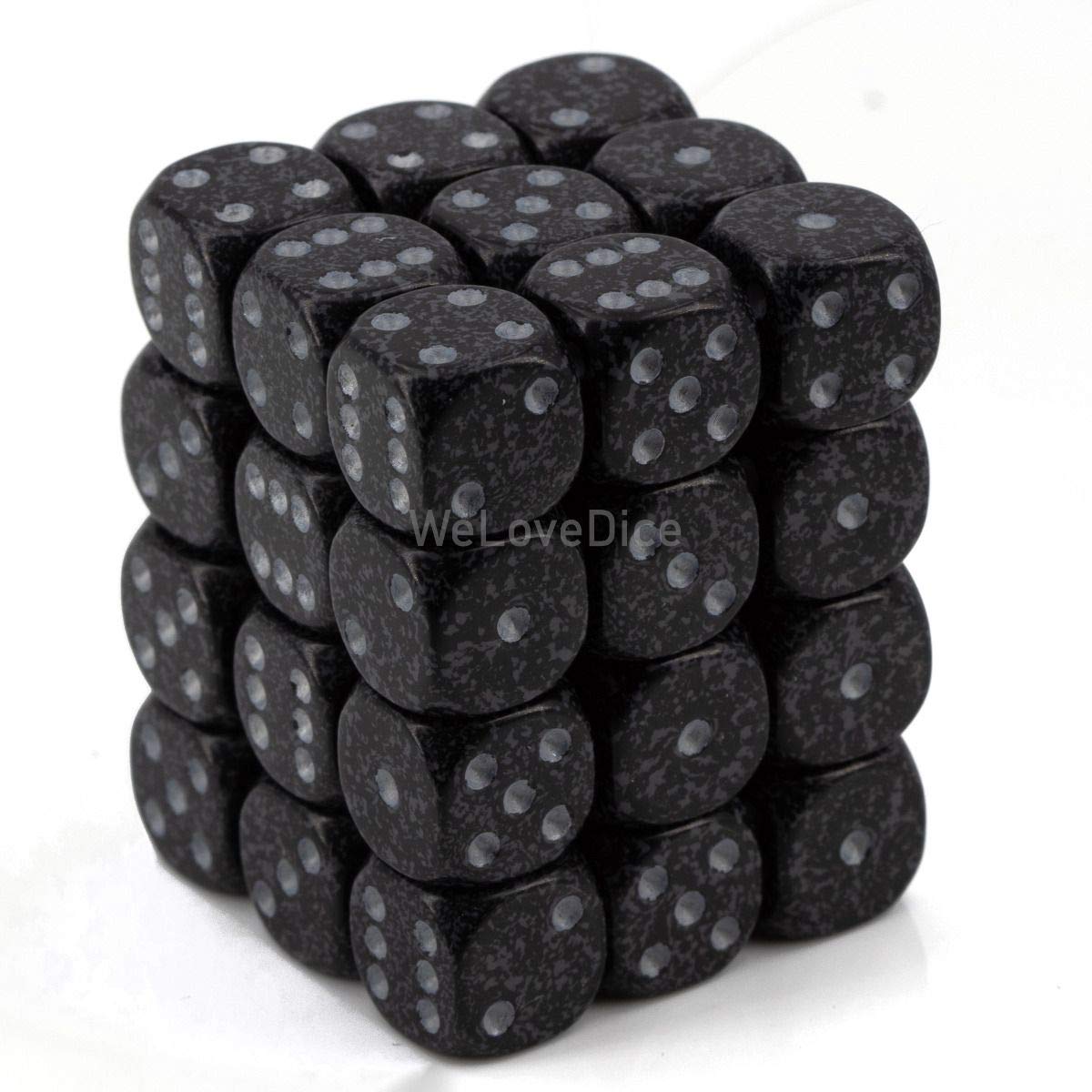 CHX25918 Speckled Ninja 12mm d6 Dice Block | GrognardGamesBatavia