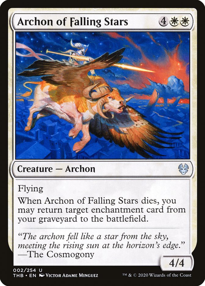Archon of Falling Stars [Theros Beyond Death] | GrognardGamesBatavia