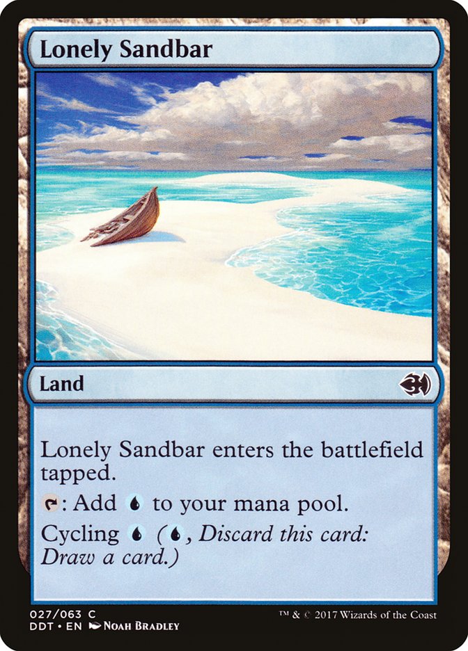 Lonely Sandbar [Duel Decks: Merfolk vs. Goblins] | GrognardGamesBatavia