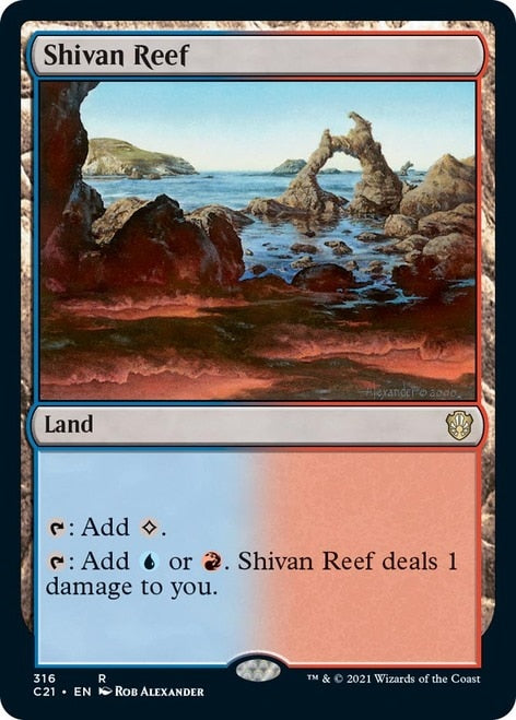 Shivan Reef [Commander 2021] | GrognardGamesBatavia