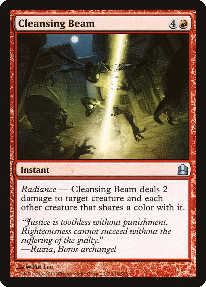 Cleansing Beam [Commander 2011] | GrognardGamesBatavia