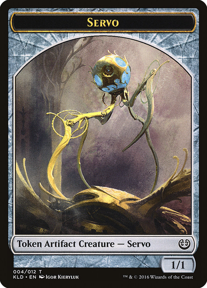 Servo Token (004/012) [Kaladesh Tokens] | GrognardGamesBatavia