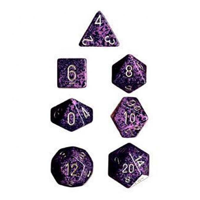 CHX25317 Speckled hurricane 7 dice set | GrognardGamesBatavia