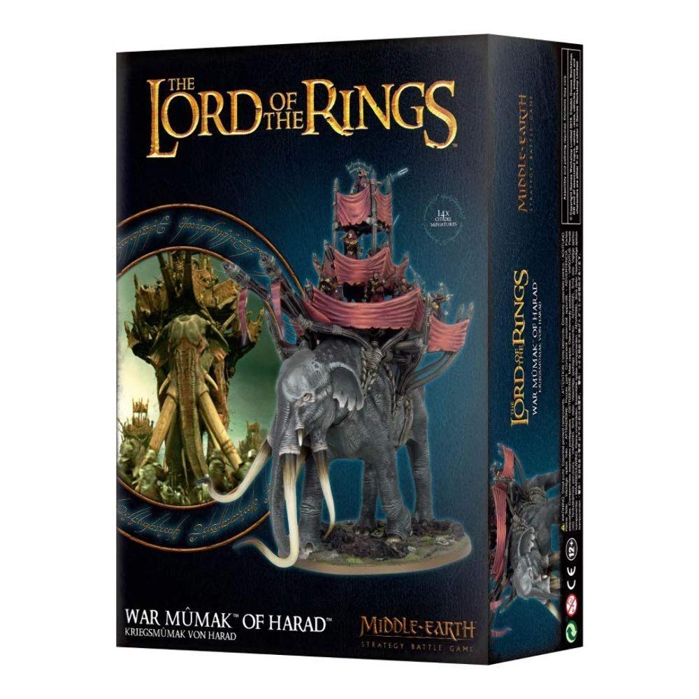 Middle Earth Strategy Battle Game: The Lord of the Rings War Mumak of Harad | GrognardGamesBatavia