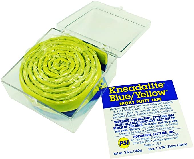 Kneadatite Blue/Yellow Epoxy Putty Tape | GrognardGamesBatavia