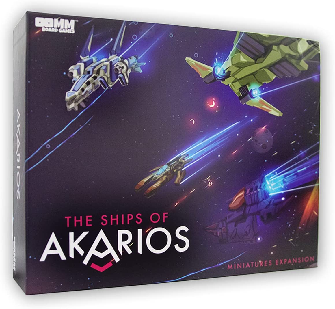 The Ships of Akarios - Miniatures Expansion (42 Highly Details Miniatures for Stars of Akarios Board Game | GrognardGamesBatavia