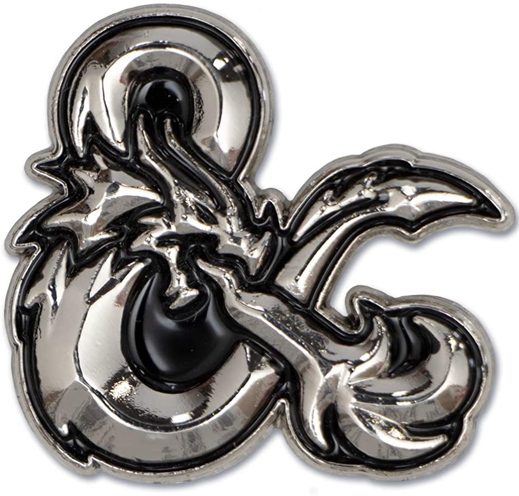 Dungeons and Dragons Symbol Enamel Pin | GrognardGamesBatavia