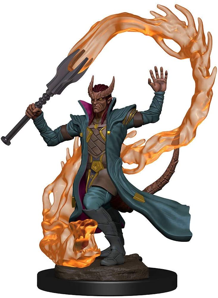 WizKids 738184 NMM Premium Tiefling Sorcerer | GrognardGamesBatavia