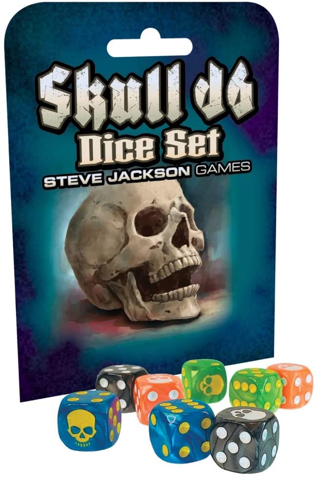 Skull D6 Dice Set | GrognardGamesBatavia