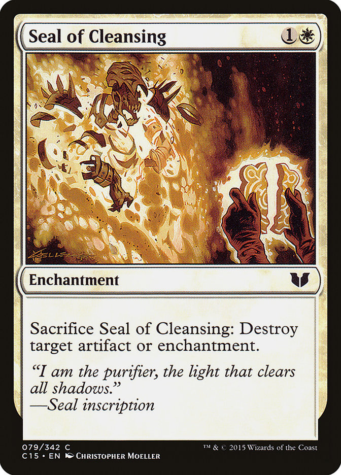 Seal of Cleansing [Commander 2015] | GrognardGamesBatavia