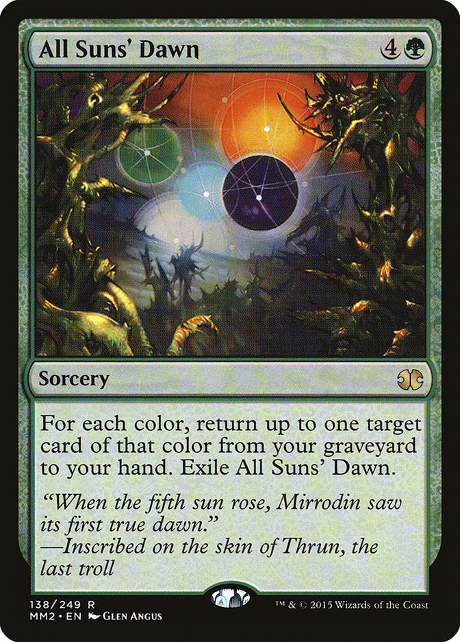 All Suns' Dawn [Modern Masters 2015] | GrognardGamesBatavia